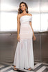 'Maelys' One-Shoulder Ruched Maxi Dress - Celes Fashion